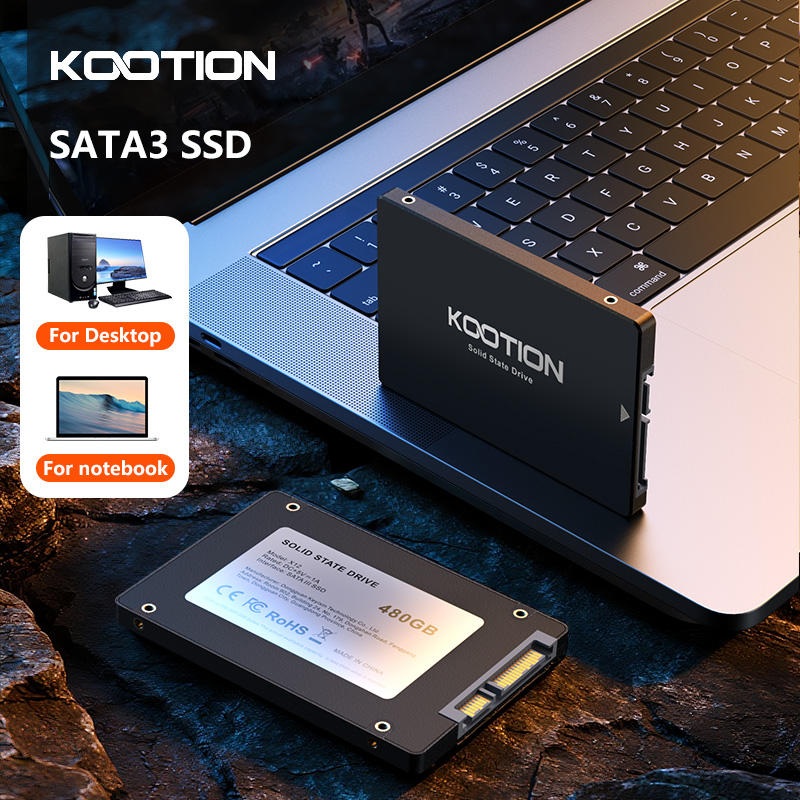 Ssd 500Gb - KOOTION SATA SSD Harde Schijf 64GB128GB