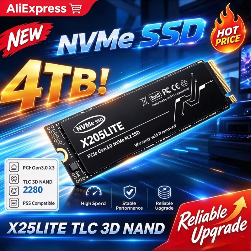 Ssd 500Gb - SSD M.2 NVMe X205LITE PCIe3.0 2280