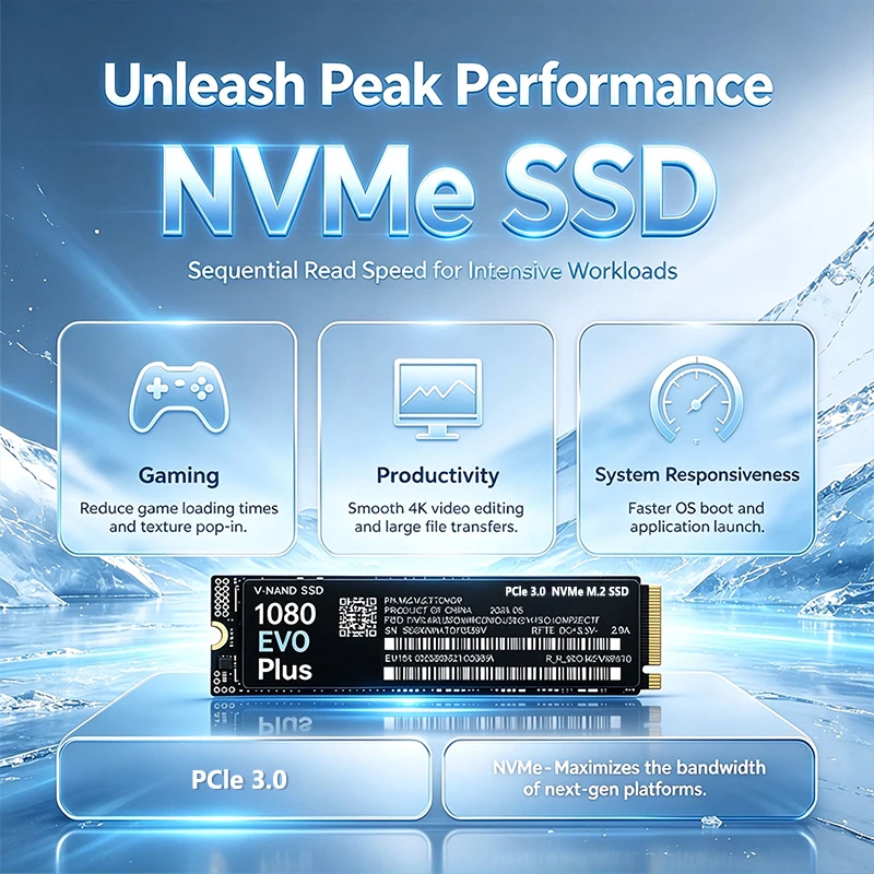 Nieuwste 1080 EVO Plus M.2 NVM - Ssd 500Gb recensie en prijs