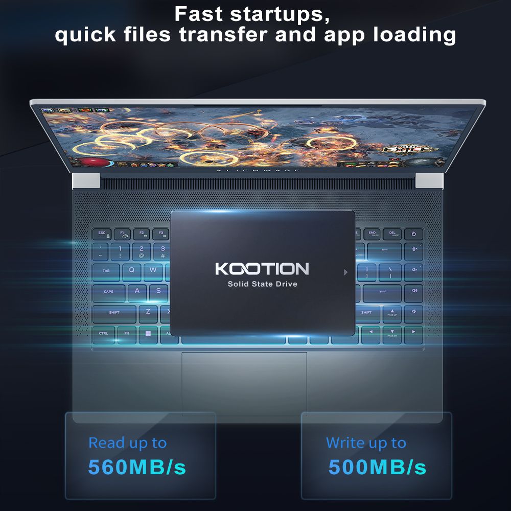 KOOTION SATA SSD Harde Schijf  - Ssd 500Gb recensie en prijs