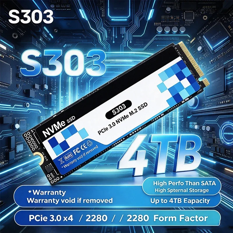2026 Nieuwe Originele S303 M.2 - Ssd 500Gb recensie en prijs